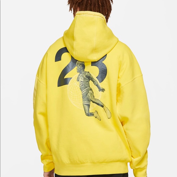 Jordan 23 Engineered Washed Fleece Hoodie Large - Picture 4 of 11